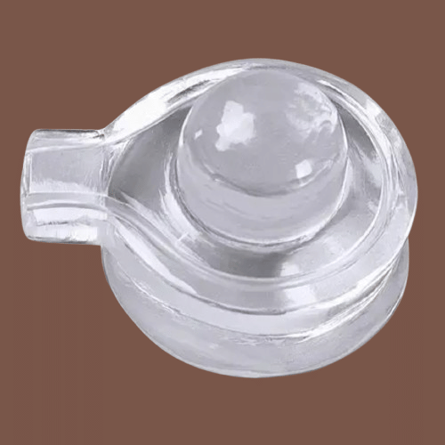     			NAVYAKSH Crystal Shivling Idol ( 1.5 cm )