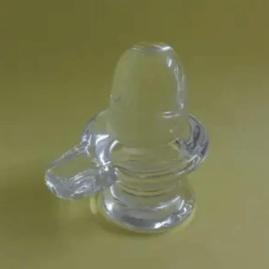     			NAVYAKSH Glass Shivling Idol ( 1.5 cm )