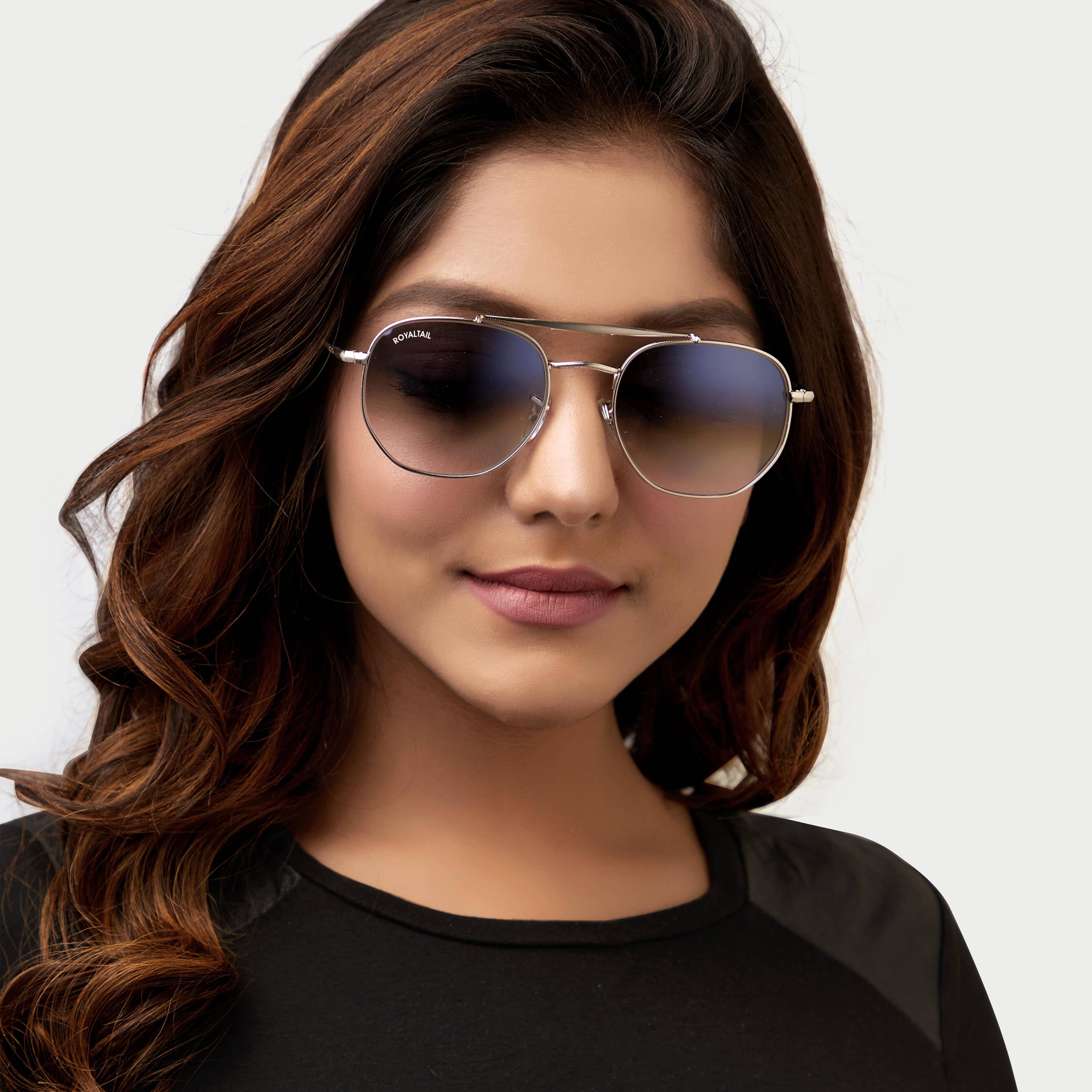 ROYALTAIL Silver Round Sunglasses ( Pack of 1 ) ROYALTAIL Silver Round Sunglasses ( Pack of 1 )