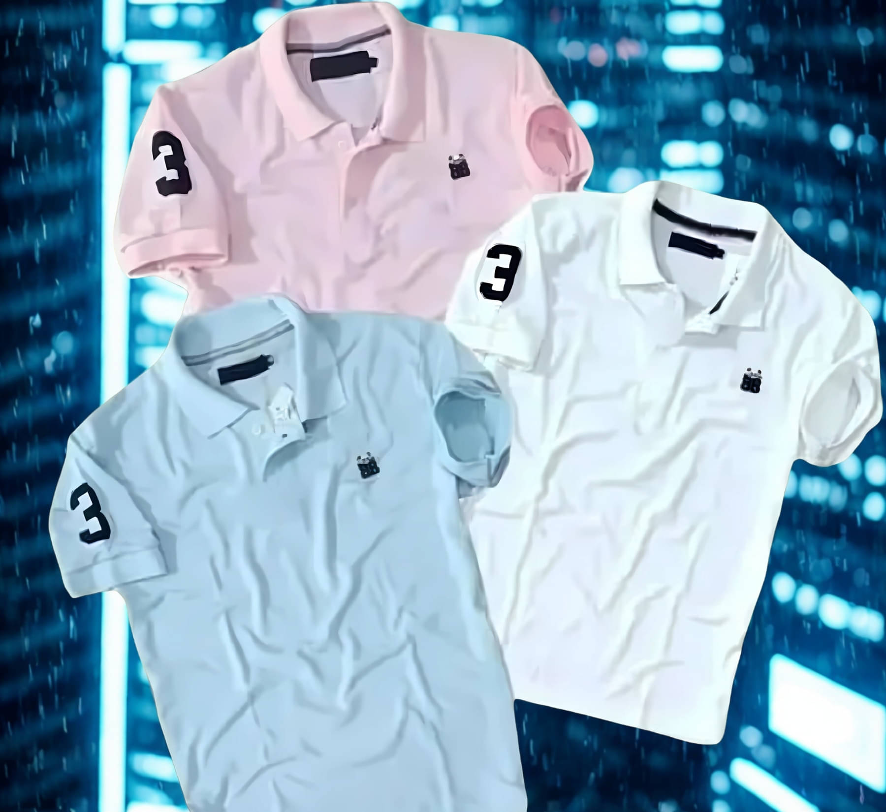 STONX Men Polyester Regular Fit Embroidered Polo T Shirt ( Multicolor ) STONX Men Polyester Regular Fit Embroidered Polo T Shirt ( Multicolor )