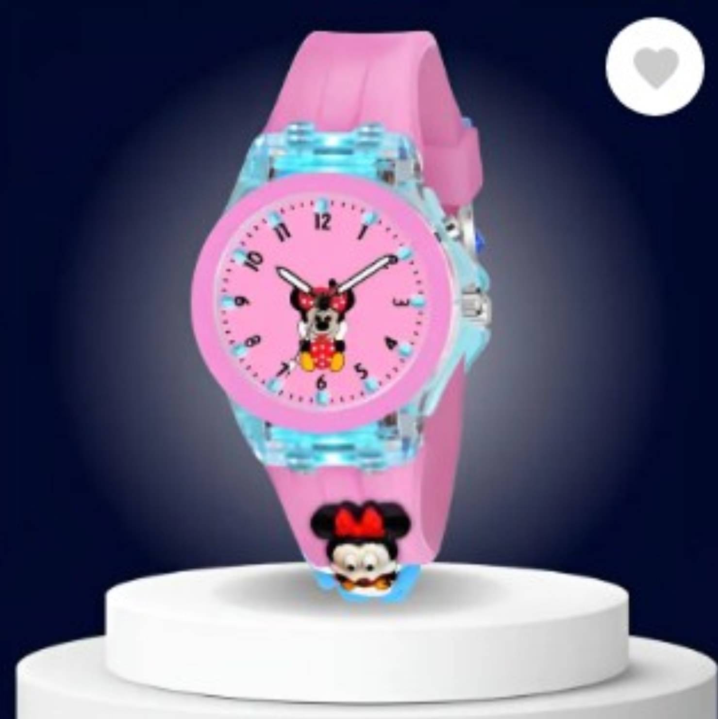     			THMT Pink Dial Analog Girls Watch ( Pack of 1 )