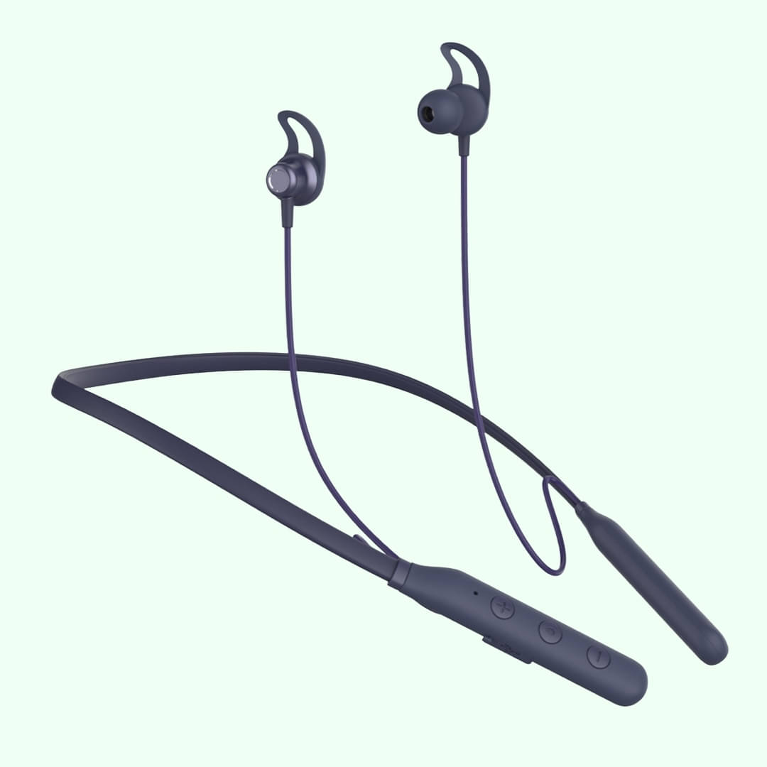 TecSox Pulse300 Bluetooth Neckband | 30H Playtime | Deep Bass | Blue TecSox Pulse300 Bluetooth Neckband | 30H Playtime | Deep Bass | Blue