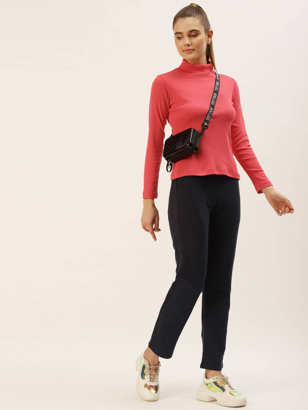     			femea Women's Cotton Regular Top ( Rose Gold )