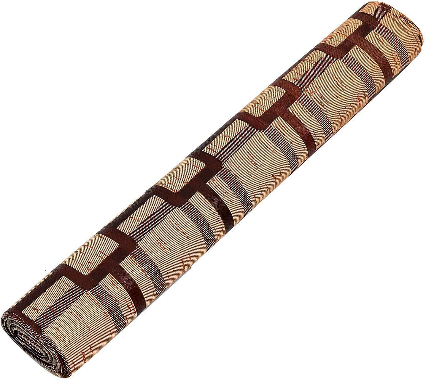 mopak decor Polyester Big Checks Fridge Mat & Cover ( 500 45 ) Pack of 1 - Brown     			mopak decor Polyester Big Checks Fridge Mat & Cover ( 500 45 ) Pack of 1 - Brown