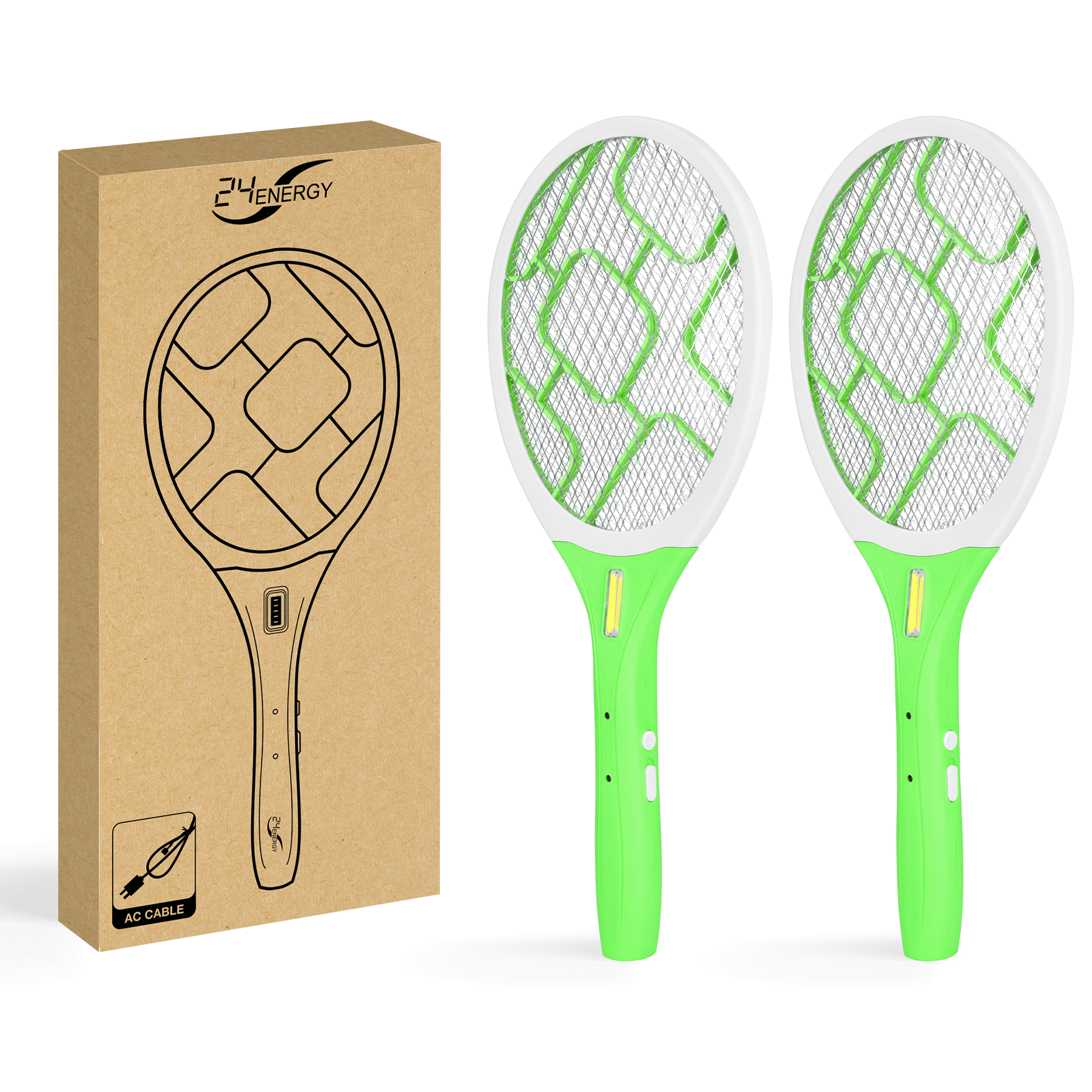 24 ENERGYMosquito Killer RacketPack of 2 24 ENERGYMosquito Killer RacketPack of 2