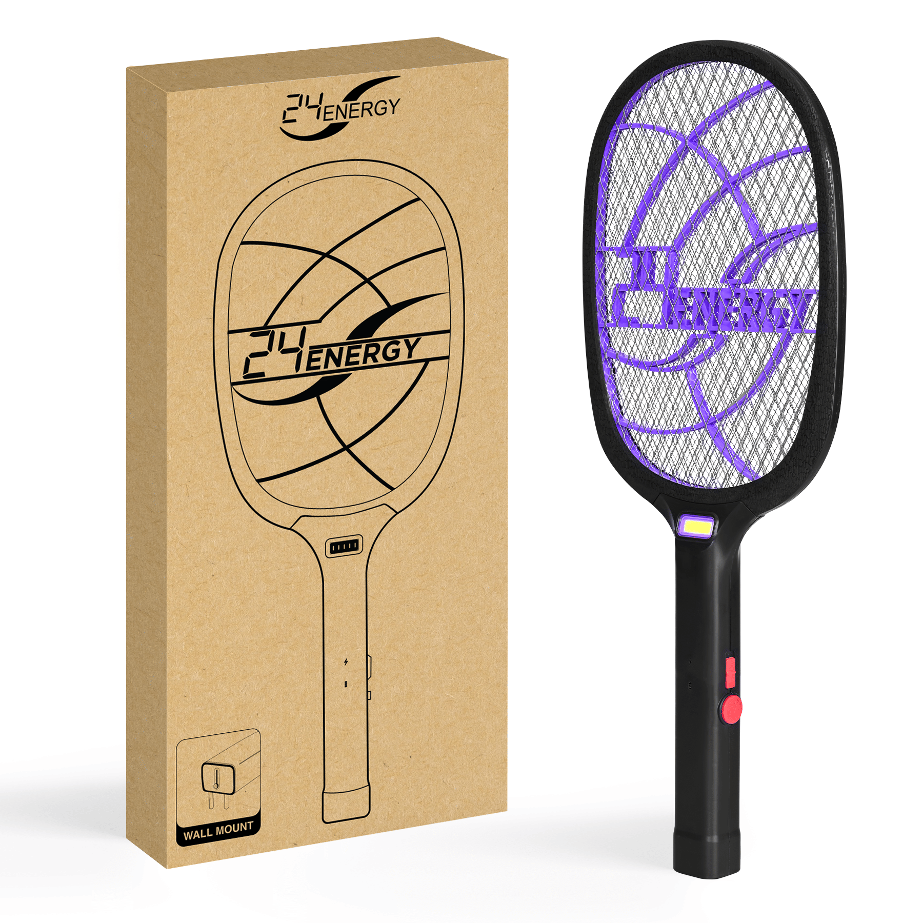 24 ENERGYMosquito Killer RacketPack of 1 24 ENERGYMosquito Killer RacketPack of 1