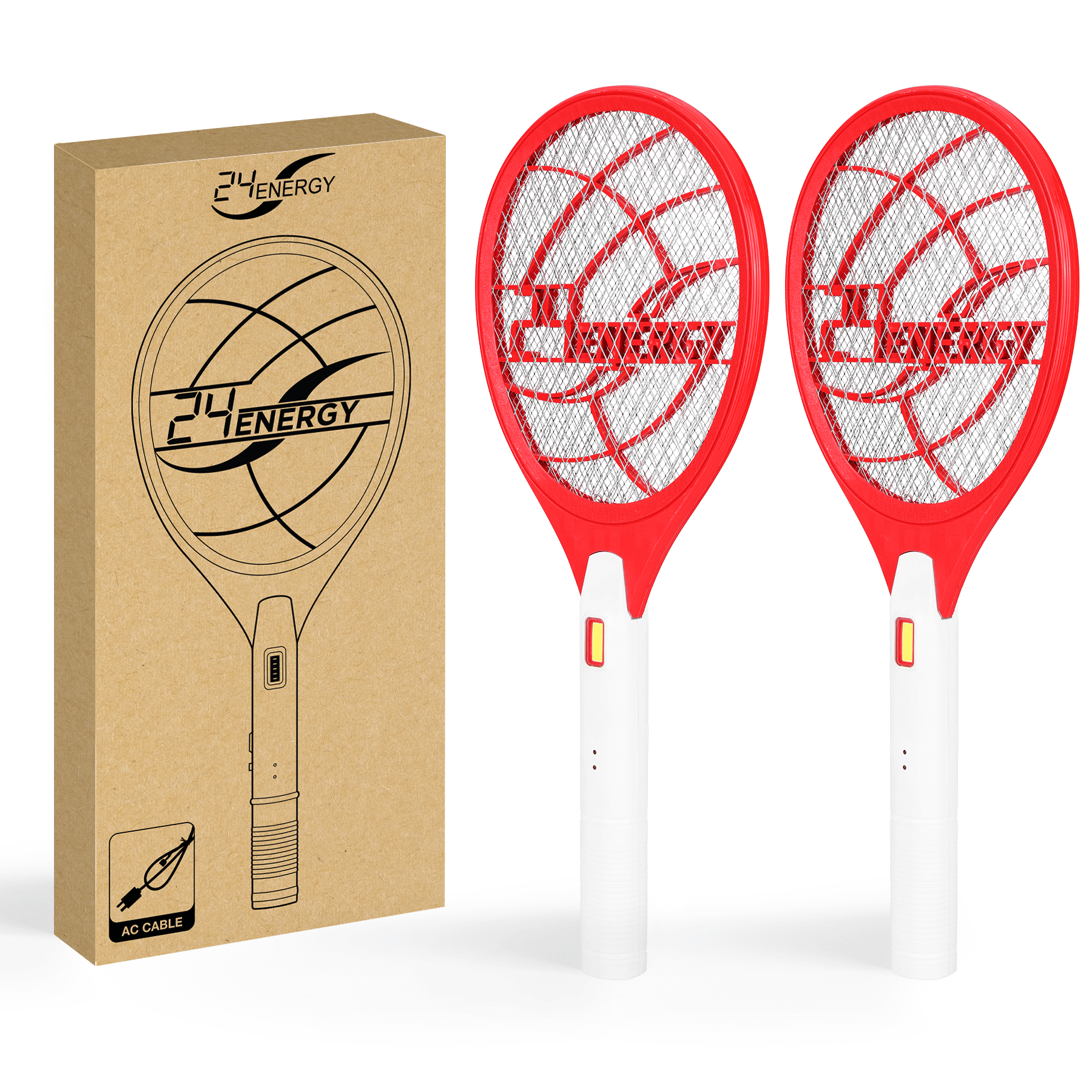 24 ENERGYMosquito Killer RacketPack of 2 24 ENERGYMosquito Killer RacketPack of 2