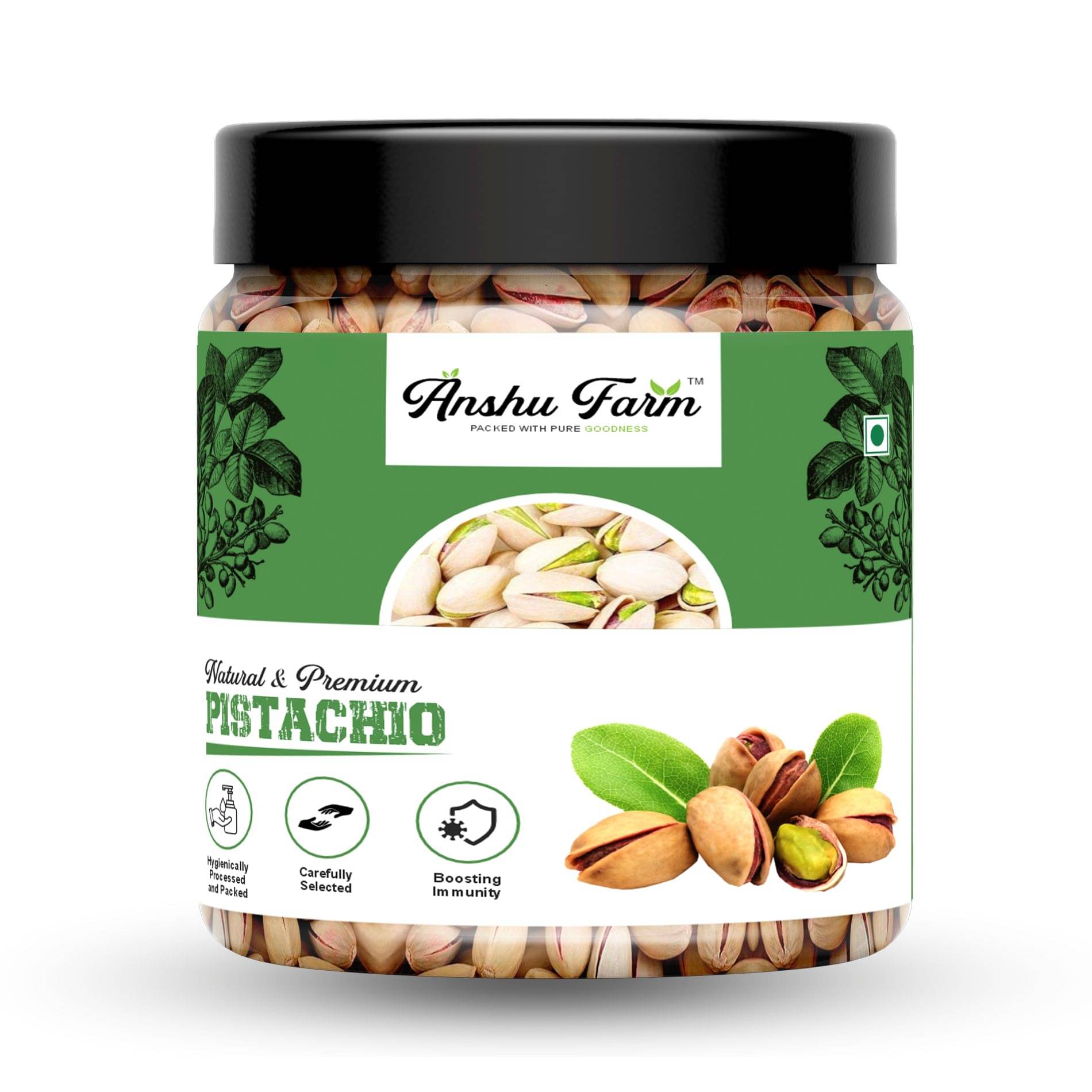ANSHU FARM Pistachio Nut (Pista) 500 ANSHU FARM Pistachio Nut (Pista) 500