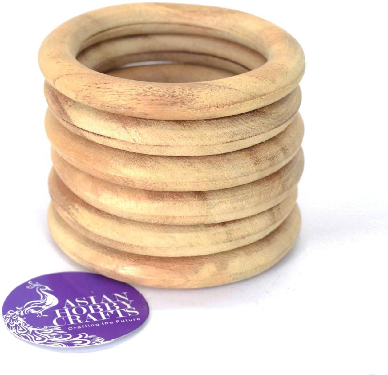     			ASIAN HOBBY CRAFTS Asian Hobby Crafts Wooden Ring for Hobby Crafts Embroidery Dream Catchers
