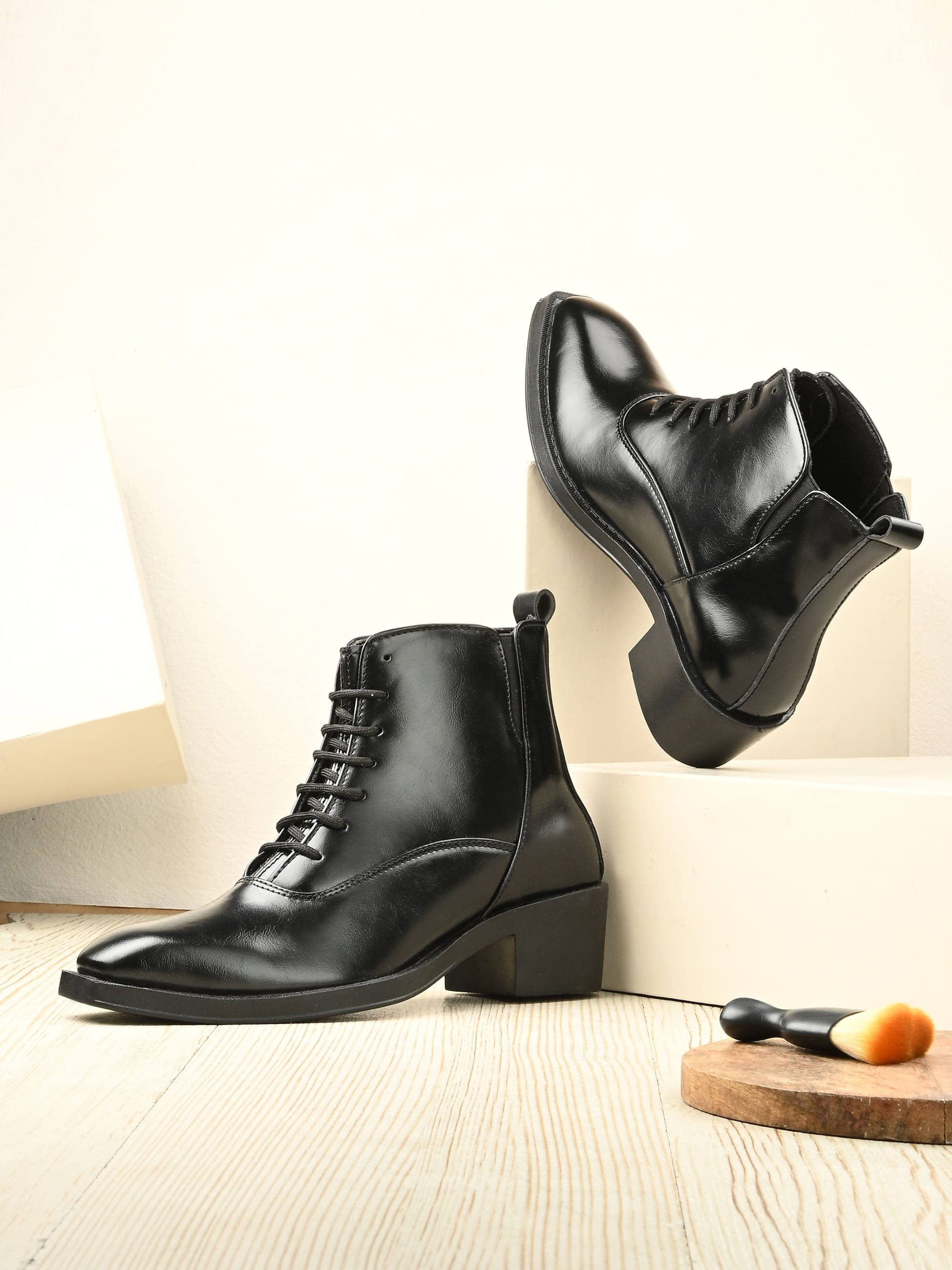Afrojack Black Men's Casual Boots Afrojack Black Men's Casual Boots