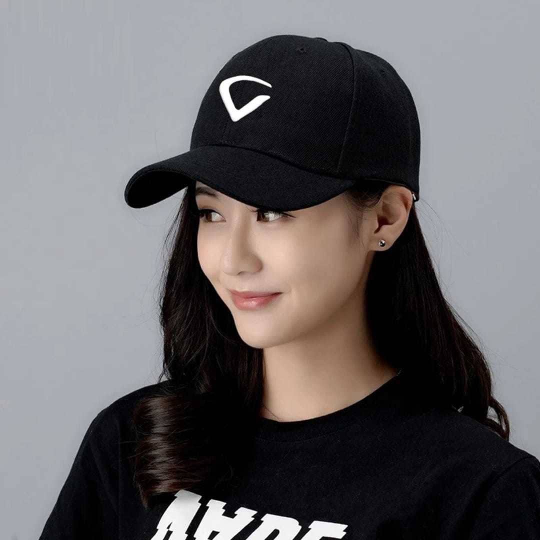 Babji Black Cotton Women's Cap ( Pack of 1 )