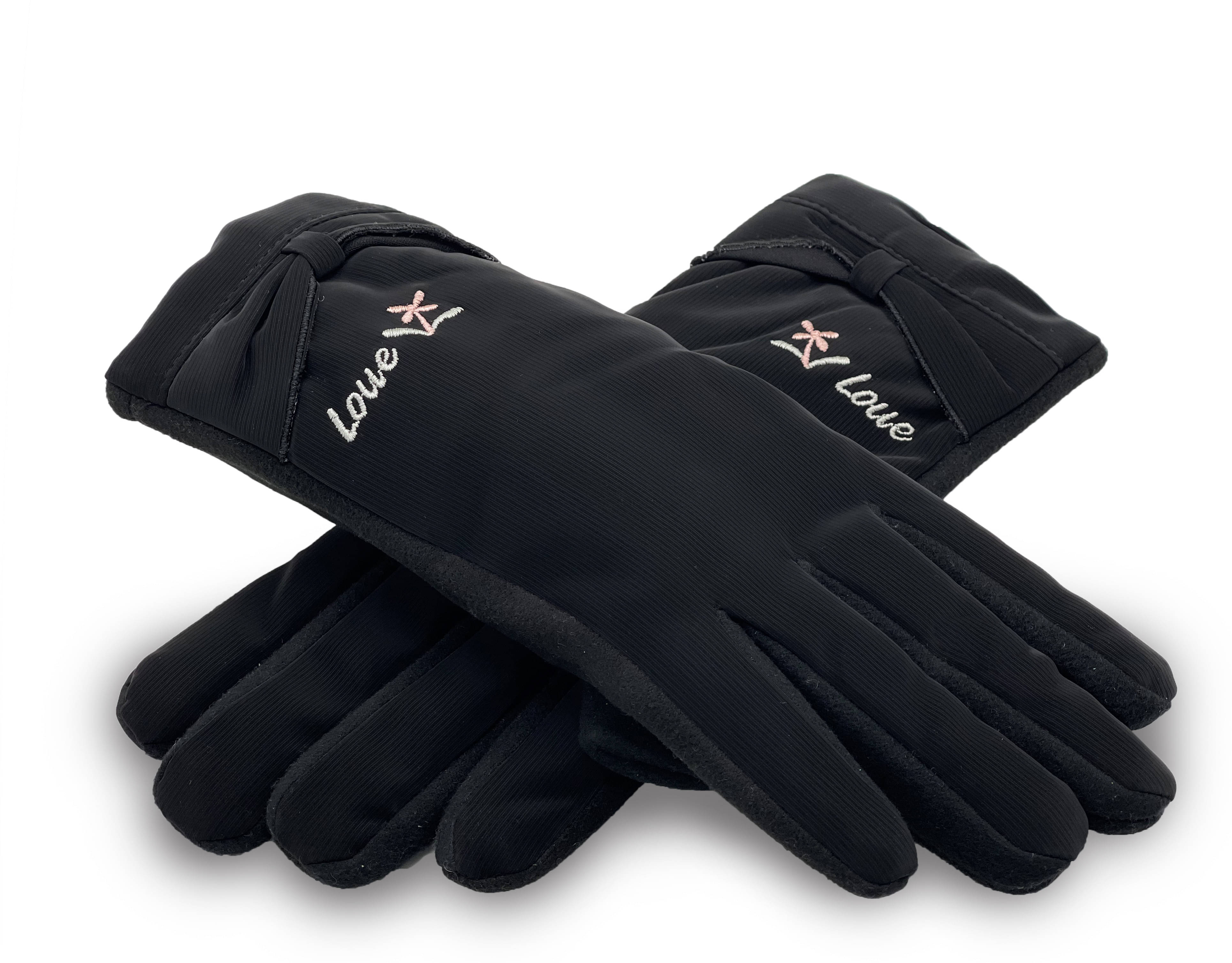 Babji Black Women's Woollen Gloves ( Pack of 1 ) Babji Black Women's Woollen Gloves ( Pack of 1 )