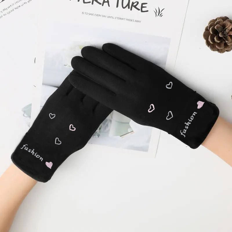 Babji Black Women's Woollen Gloves ( Pack of 1 ) Babji Black Women's Woollen Gloves ( Pack of 1 )