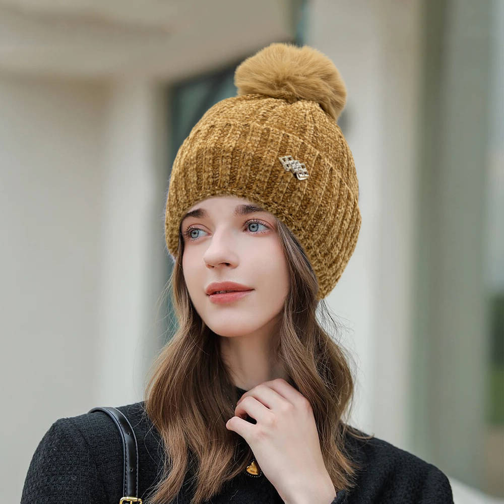 Babji Brown Woollen Women's Cap ( Pack of 1 ) Babji Brown Woollen Women's Cap ( Pack of 1 )