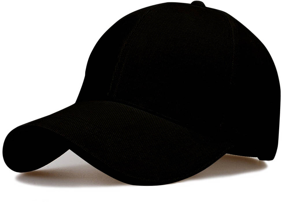 Babji Pack of 1 Cotton Men's Cap ( Black )     			Babji Pack of 1 Cotton Men's Cap ( Black )