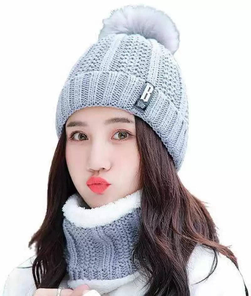 Babji Pack of 1 Woollen Men's Cap ( Grey ) Babji Pack of 1 Woollen Men's Cap ( Grey )