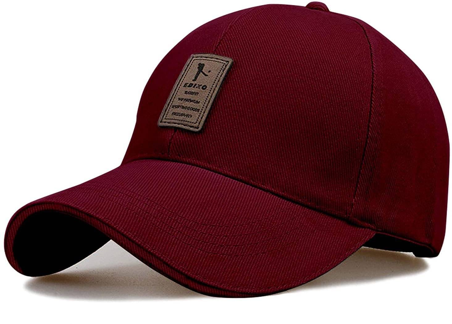     			Babji Pack of 1 cotton Men's Cap ( Maroon )