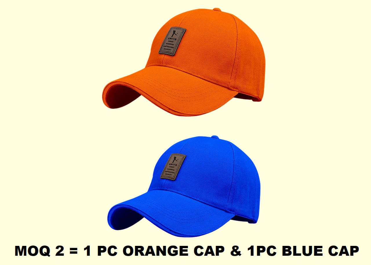     			Babji Pack of 1 cotton Men's Cap ( Orange )