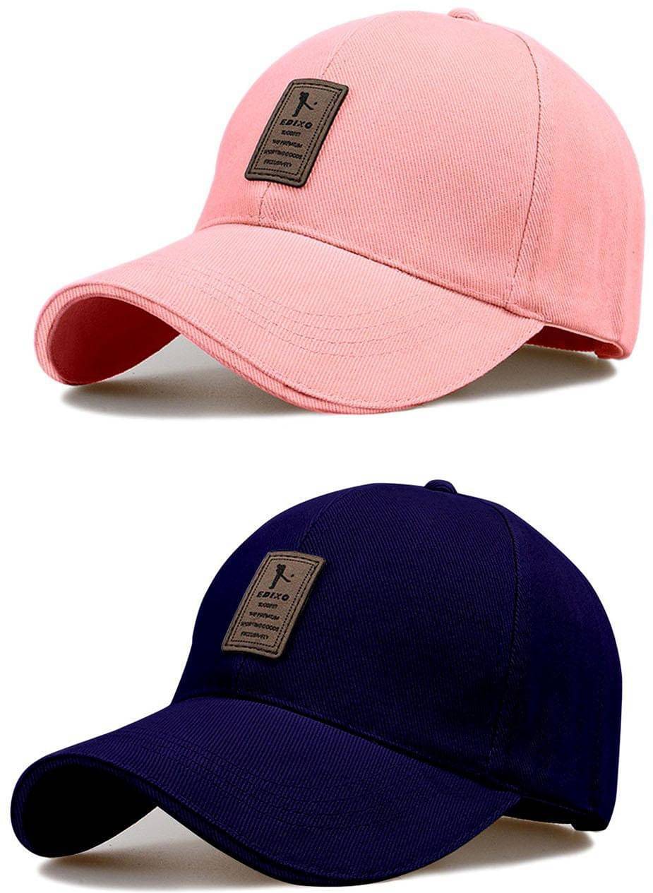 Babji Pack of 2 Cotton Men's Cap ( Pink ) Babji Pack of 2 Cotton Men's Cap ( Pink )