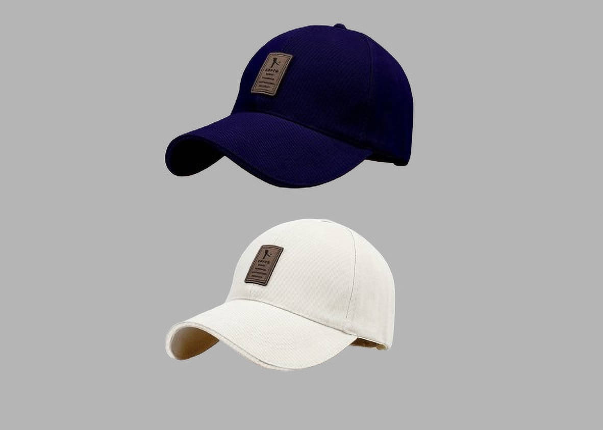 Babji Pack of 2 Cotton Men's Cap ( Navy ) Babji Pack of 2 Cotton Men's Cap ( Navy )