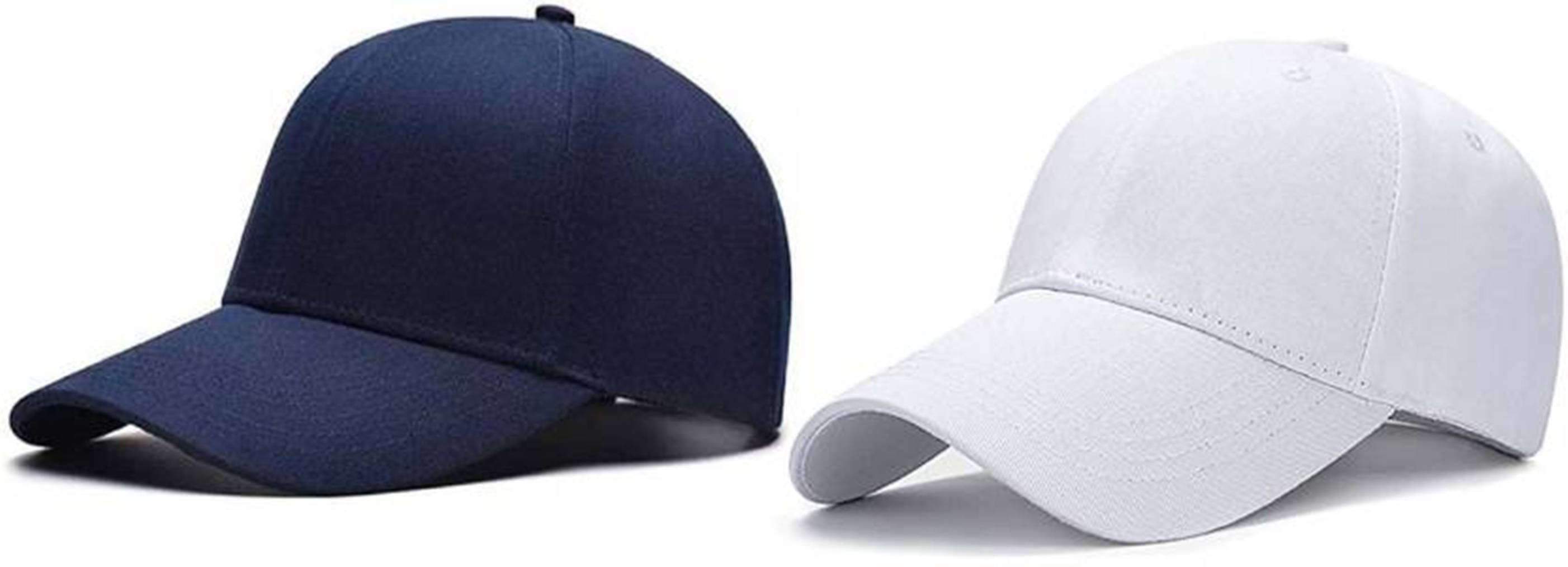 Babji Pack of 2 Cotton Blend Men's Cap ( White ) Babji Pack of 2 Cotton Blend Men's Cap ( White )