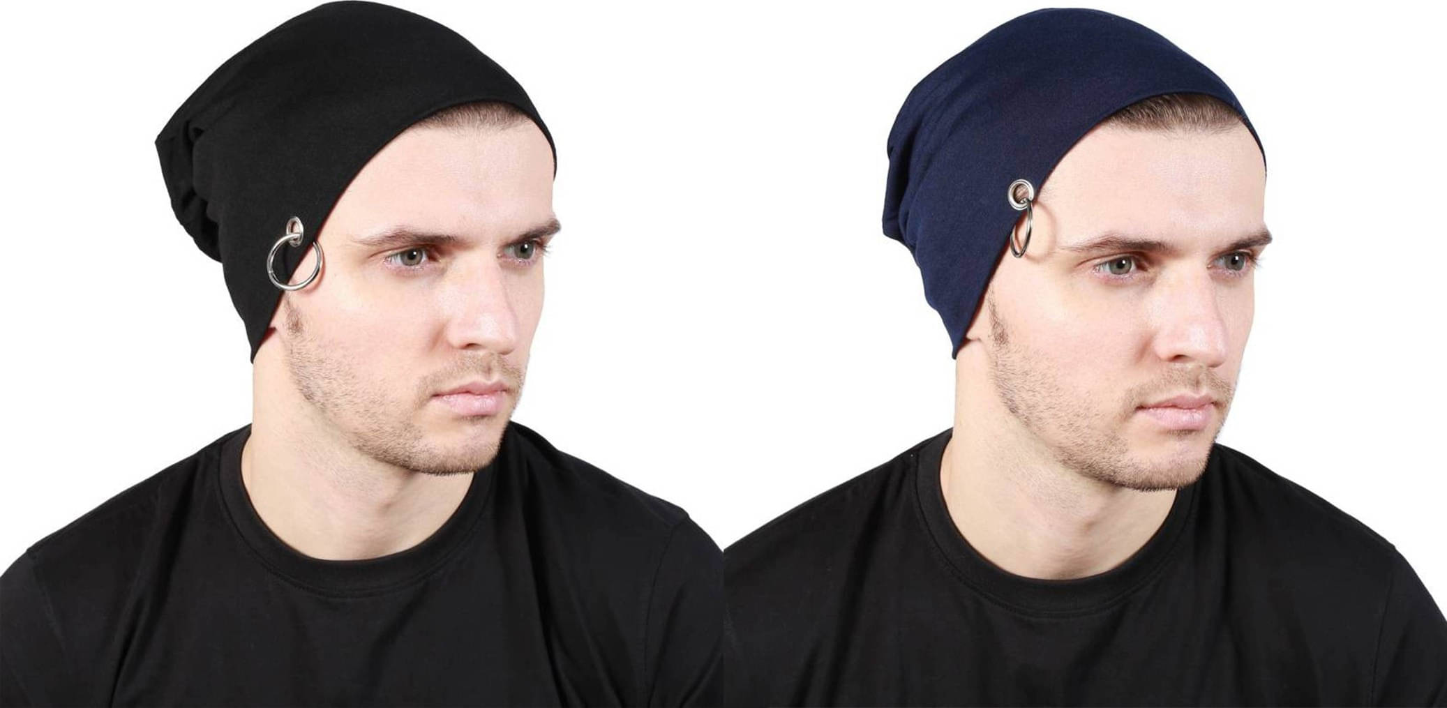 Babji Pack of 2 Cotton Blend Men's Cap ( Blue ) Babji Pack of 2 Cotton Blend Men's Cap ( Blue )