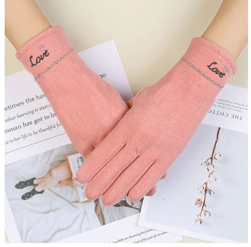 Babji Peach Women's Woollen Gloves ( Pack of 1 ) Babji Peach Women's Woollen Gloves ( Pack of 1 )