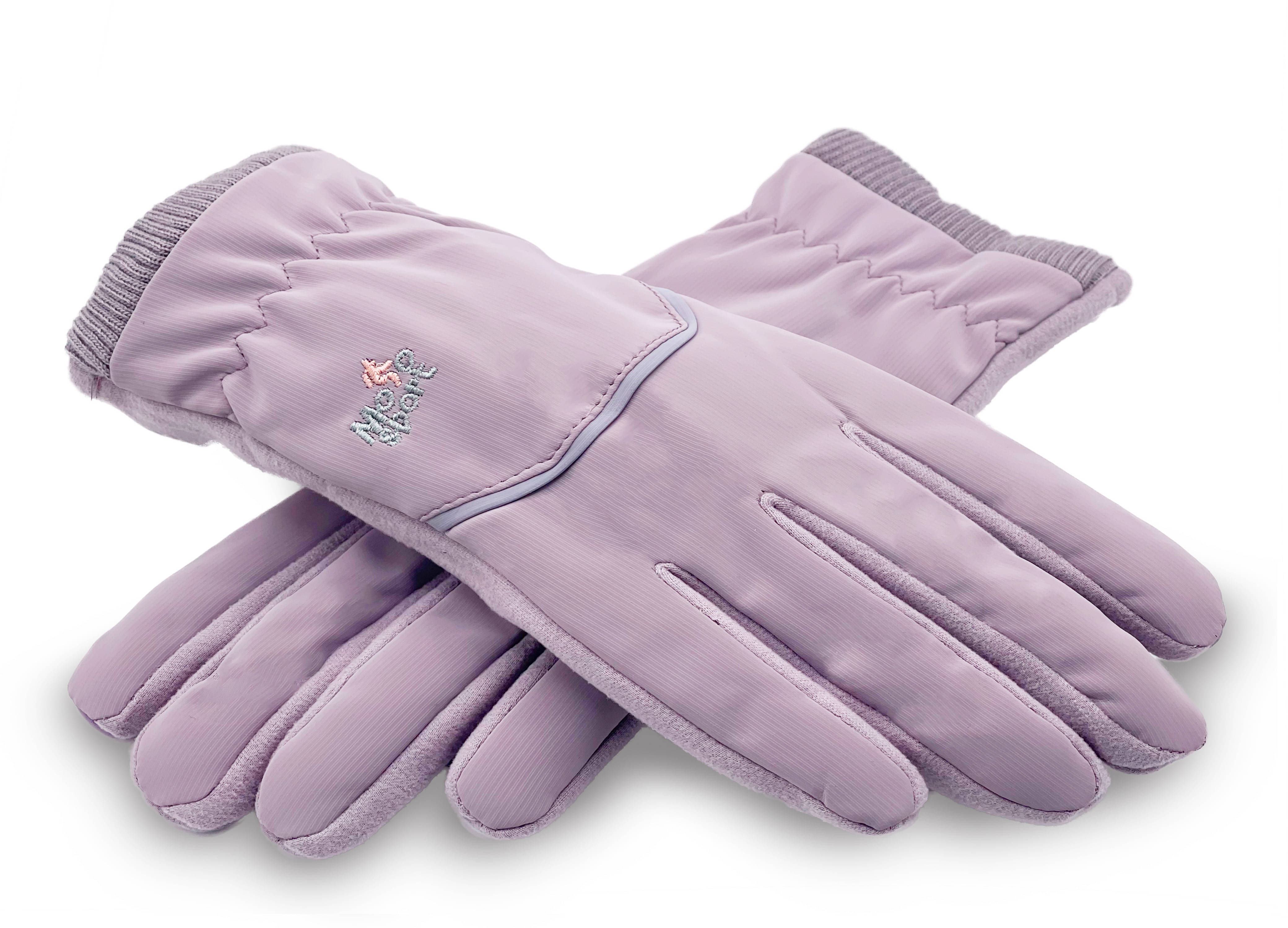     			Babji Purple Women's Woollen Gloves ( Pack of 1 )