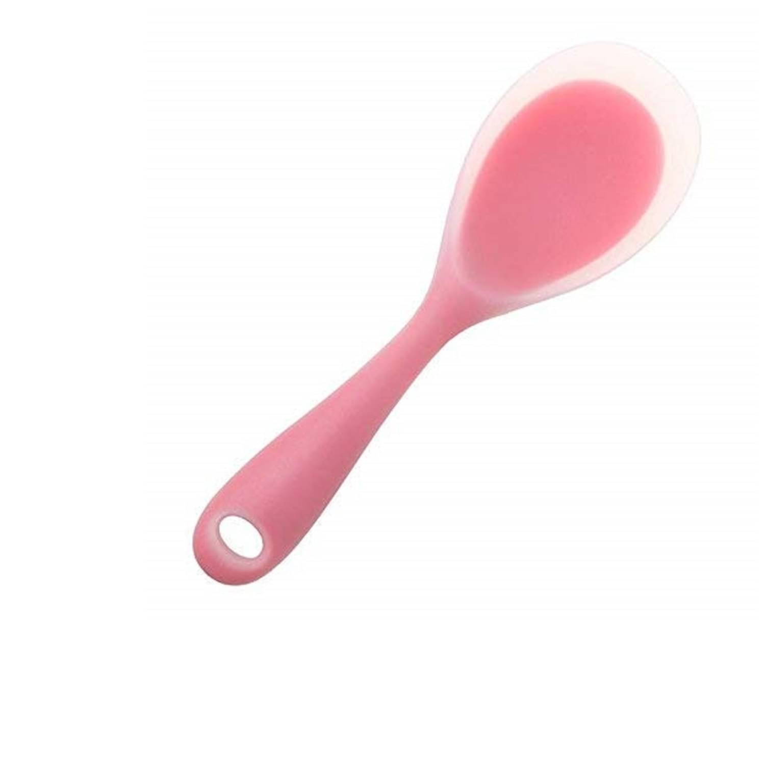    			Baskety Pink Silicone Mixing Spatula ( Pack of 1 )