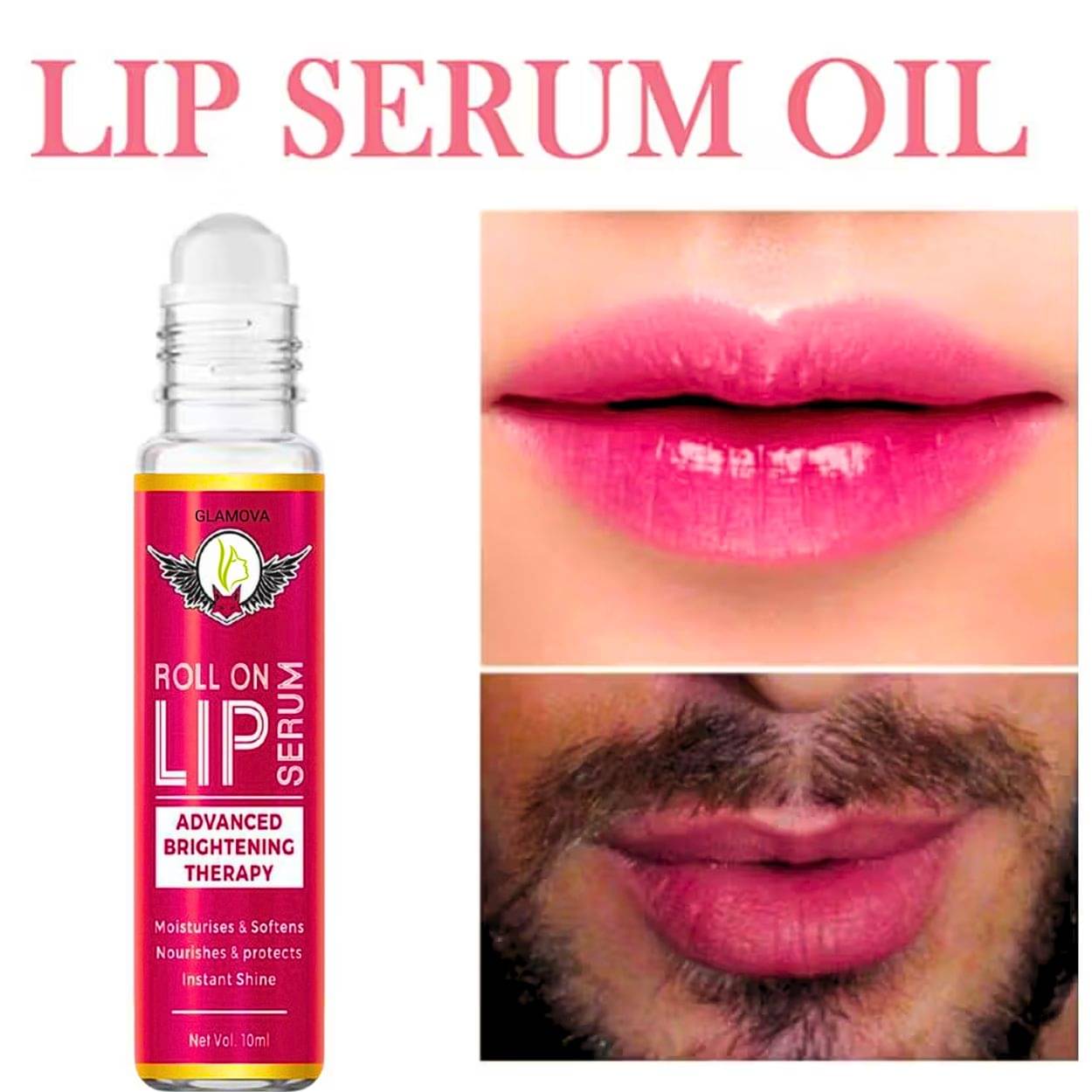     			GLAMOVA Lip Balm ( Pack of 1 )
