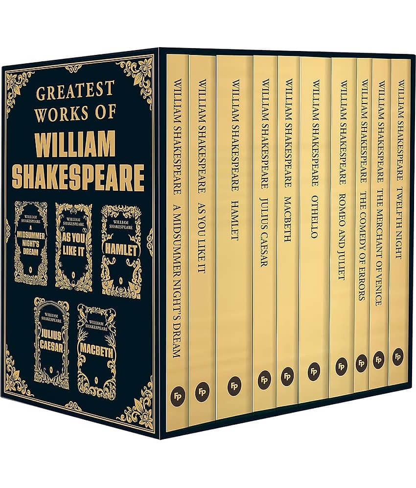Greatest Works of William Shakespeare By Shakespeare William - Stationery | Buy online on ZillyBuy