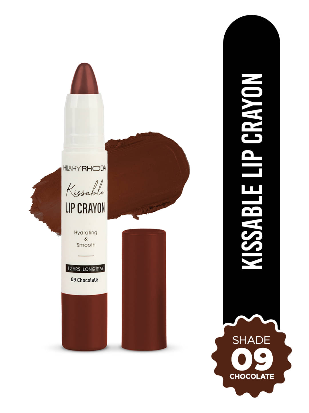     			Hilary Rhoda Brown Matte Long Lasting Crayon Lipstick ( Pack of 1 )