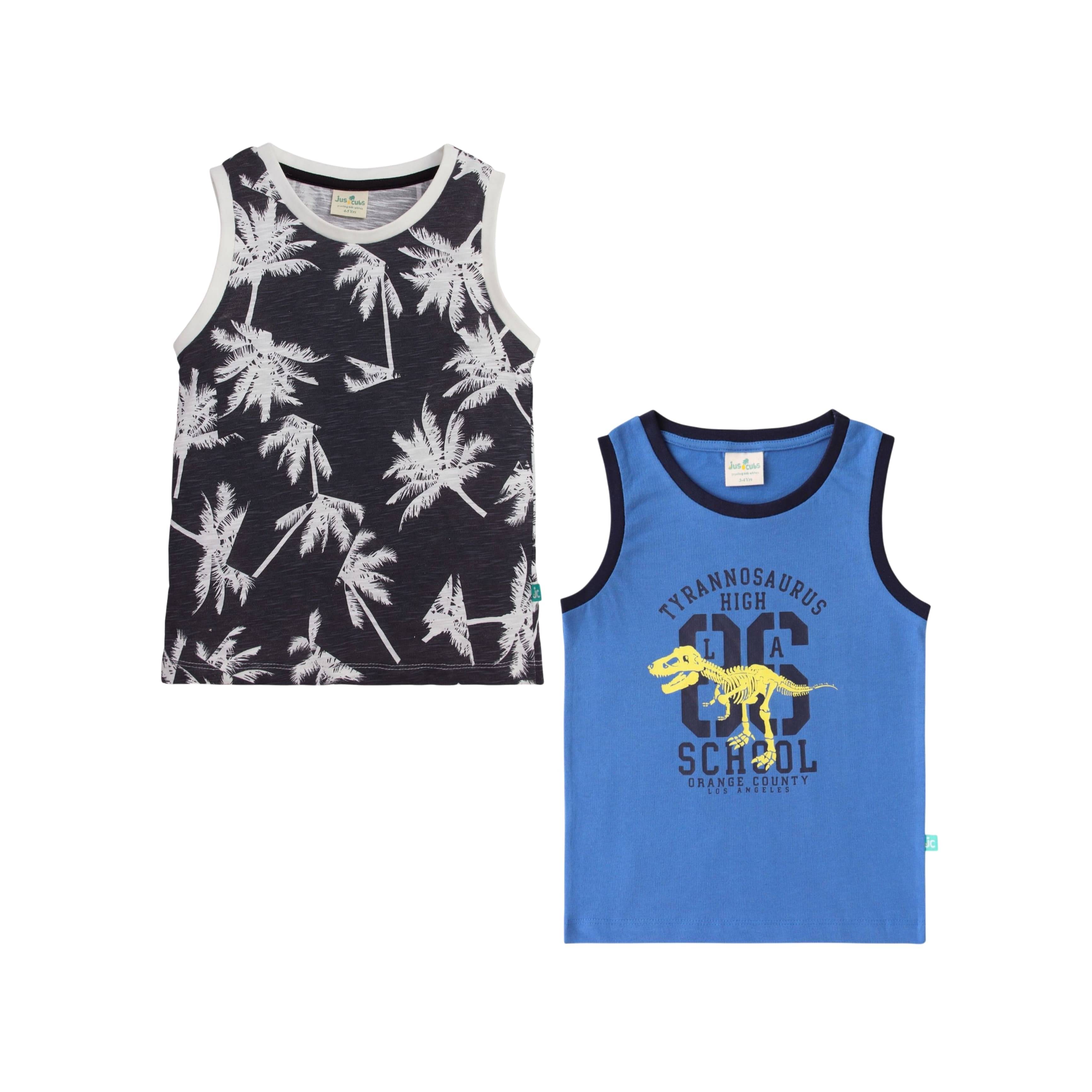     			Juscubs Pack of 4 Boys Cotton T-Shirt ( Multicolor 3 )