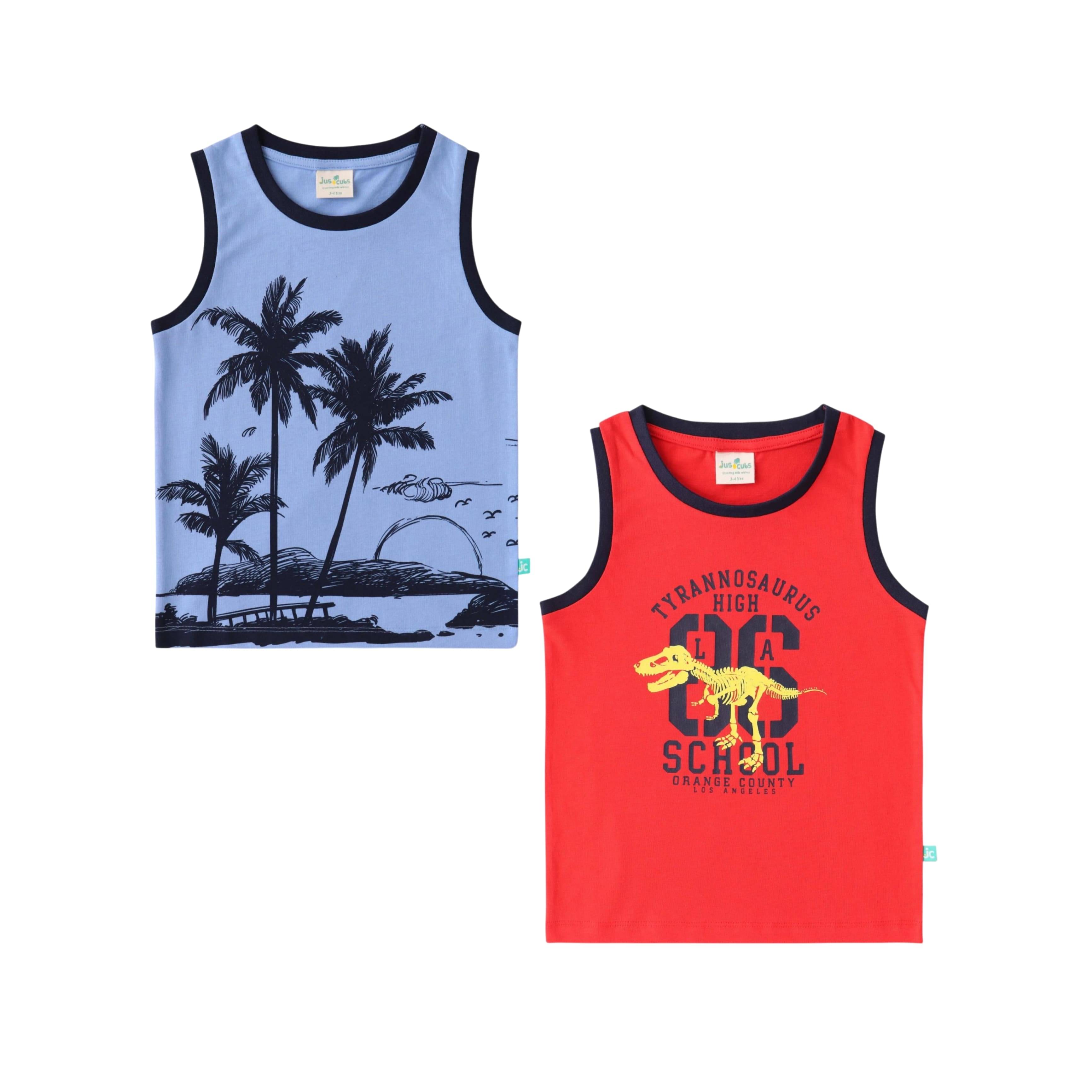     			Juscubs Pack of 5 Baby Boys Cotton T-Shirt ( Multicolor 5 )