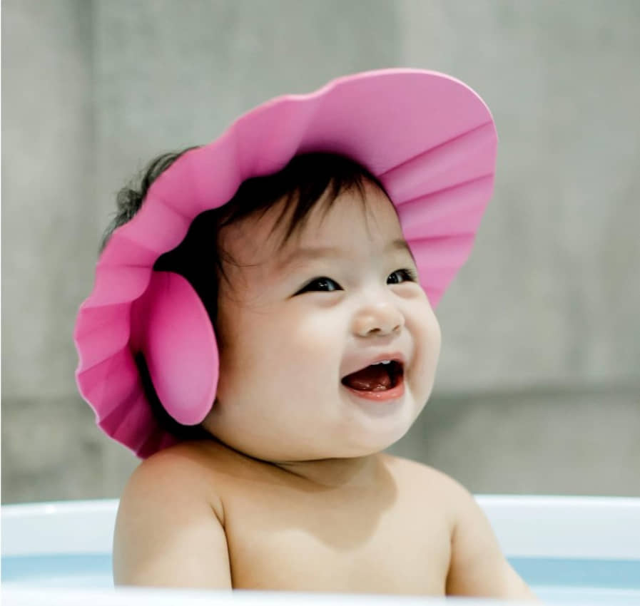 KALRA MAGIC Pink EVA Foam Shower Cap ( 1 pcs )