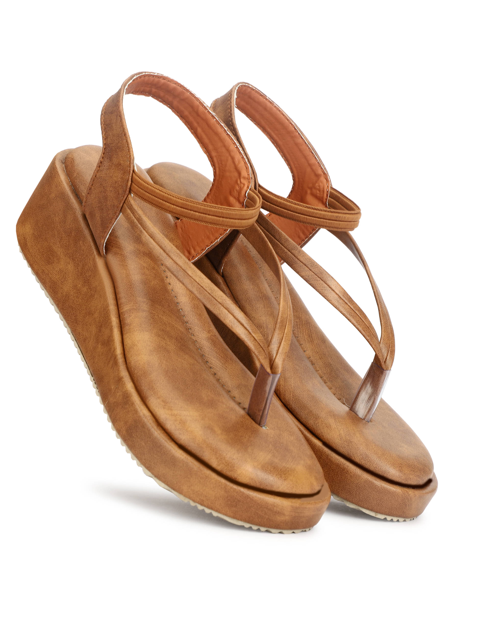     			Rimezs Tan Women's Sandal Heels