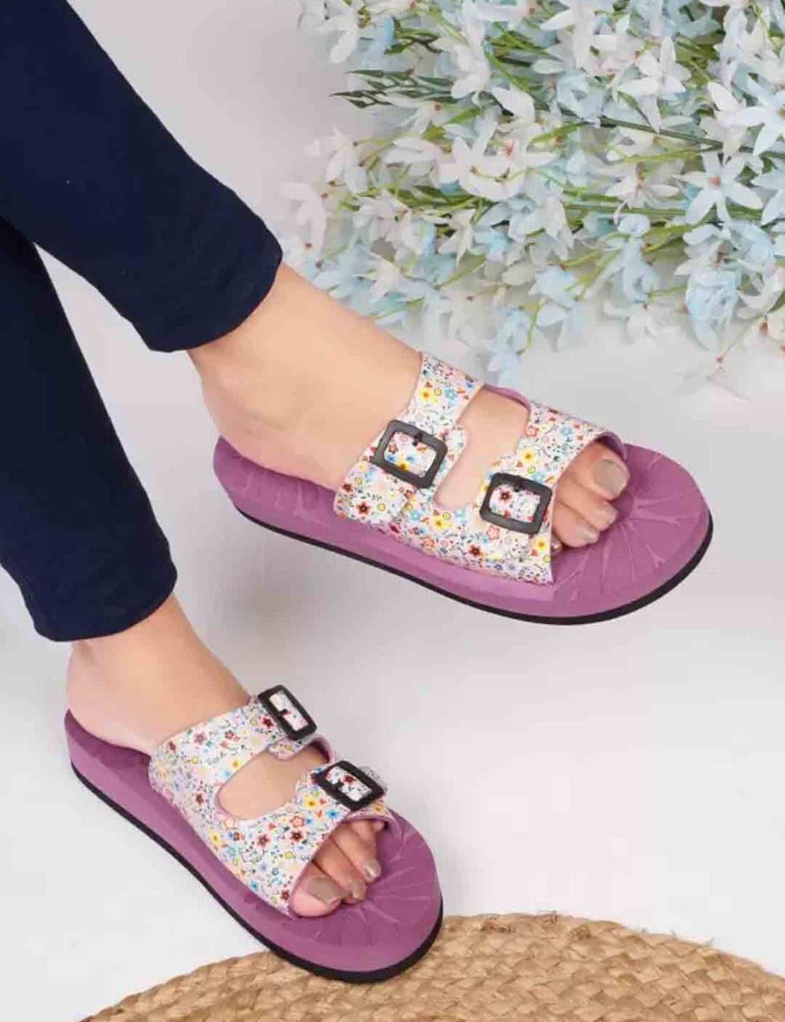 Stunt Pink Women's Flats     			Stunt Pink Women's Flats