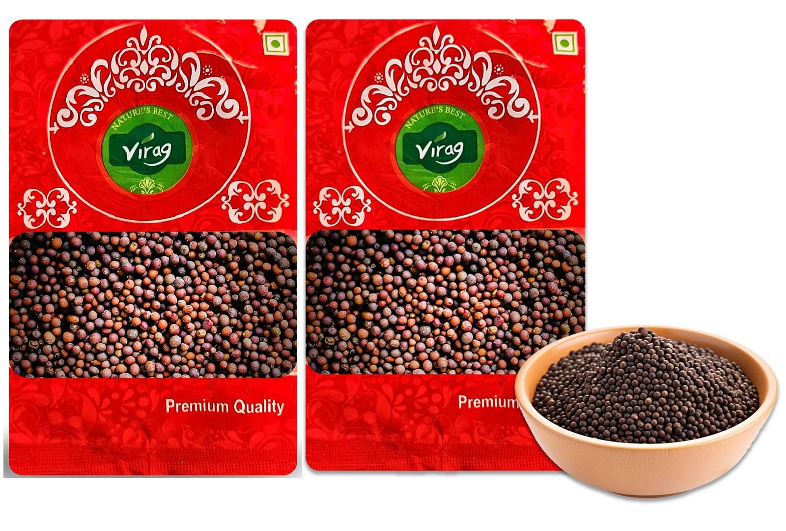 VIRAG Rai 100 gm Pack of 2     			VIRAG Rai 100 gm Pack of 2
