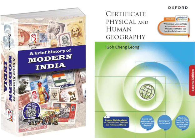 A Brief History of Modern India | Spectrum | Rajiv Ahir+Certificate Physical and Human Geography 2nd Edition | Best Suited for UPSC Aspirants Combo A Brief History of Modern India | Spectrum | Rajiv Ahir+Certificate Physical and Human Geography 2nd Edition | Best Suited for UPSC Aspirants Combo