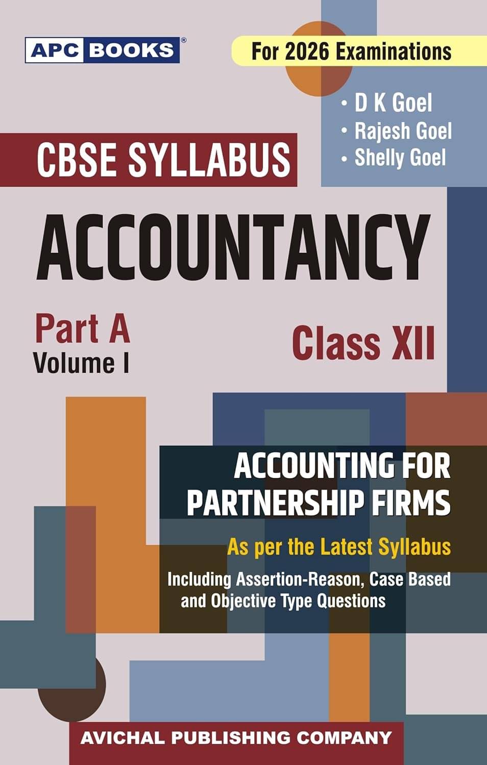     			APC Accountancy Class 12 Part A Volume 1