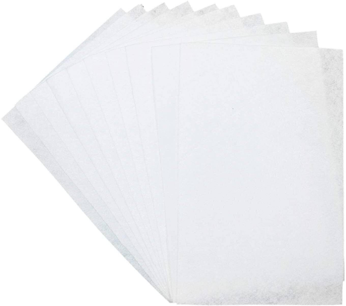     			ASIAN HOBBY CRAFTS A4 Size Felt Sheet (White) 10 Pieces