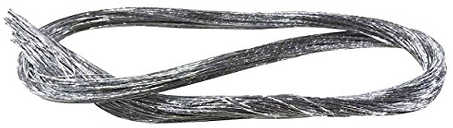     			ASIAN HOBBY CRAFTS Flexible Wires, Silver (150 Approx Wires, Width: 1mm, Length: 26-inch)