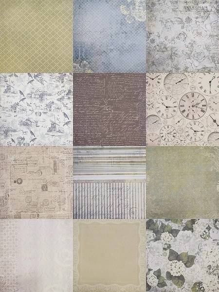     			ASIAN HOBBY CRAFTS sian Hobby Crafts Paper Pack 12" x12" : 24 patterned papers (PS025)