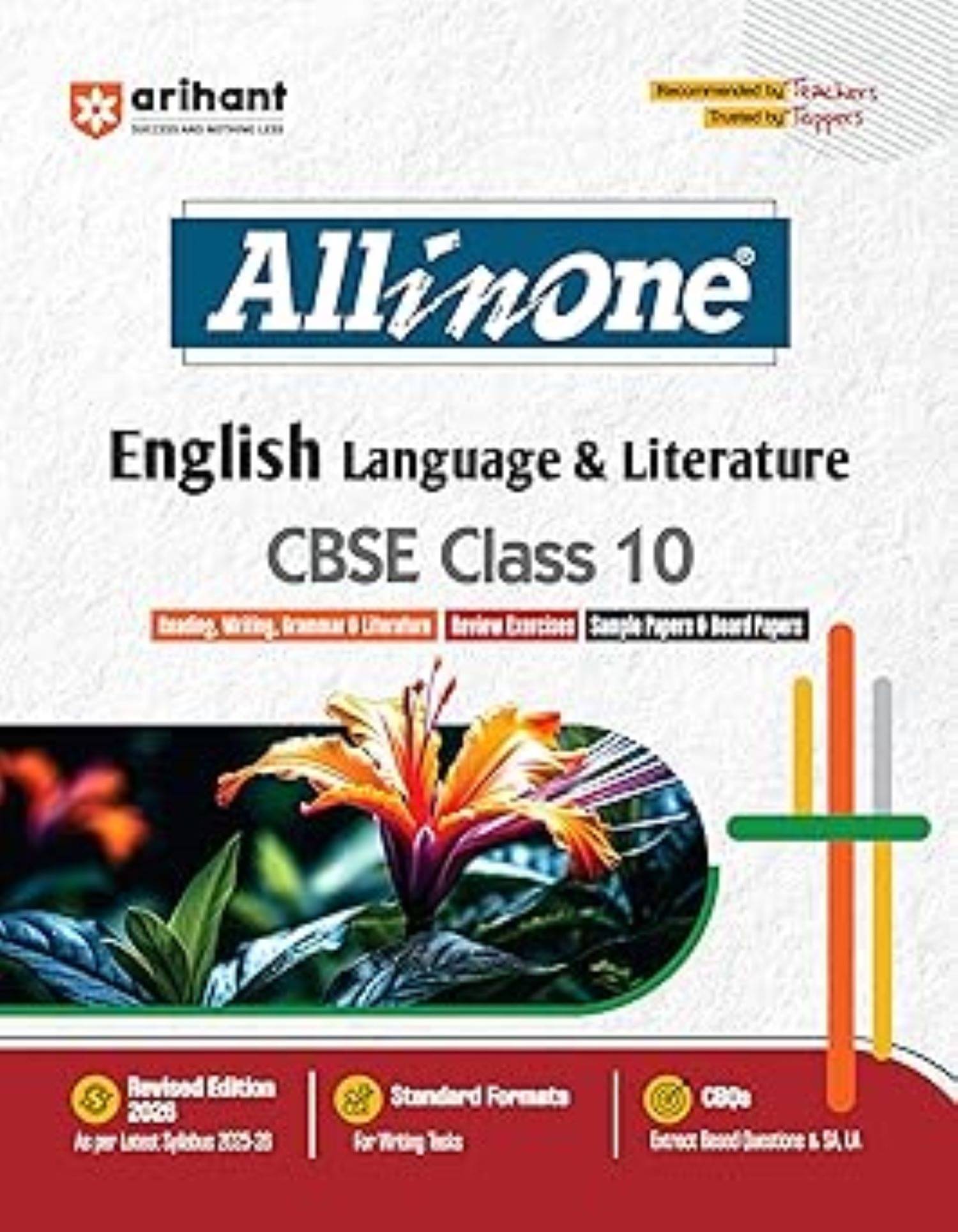     			Arihant All in One English Language & Literature Class 10 for CBSE Exams