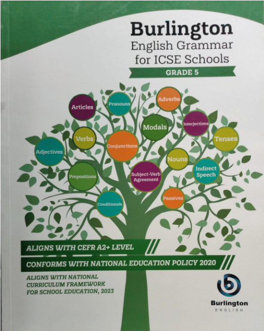     			BURLINGTON ENGLISH GRAMMAR FOR ICSE SCHOOL GRADE 5