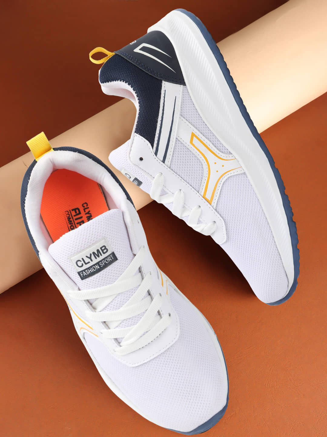 Clymb ONUS MARKETING White Men's Sports Running Shoes - Sports Shoes | Buy online on ZillyBuy