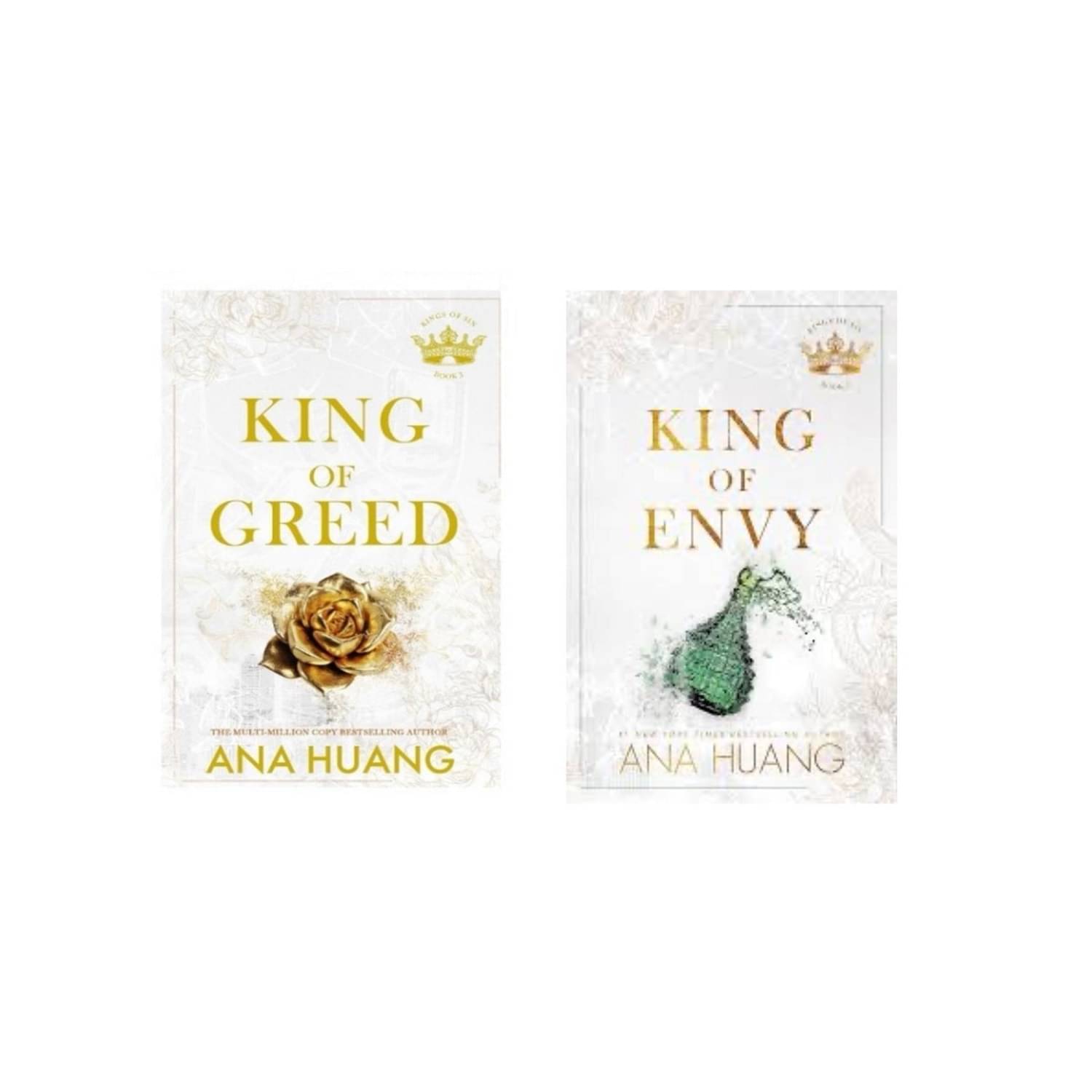     			( Combo Of 2 Books ) King of Greed & King of Envy Paperback English By  Ana Huang