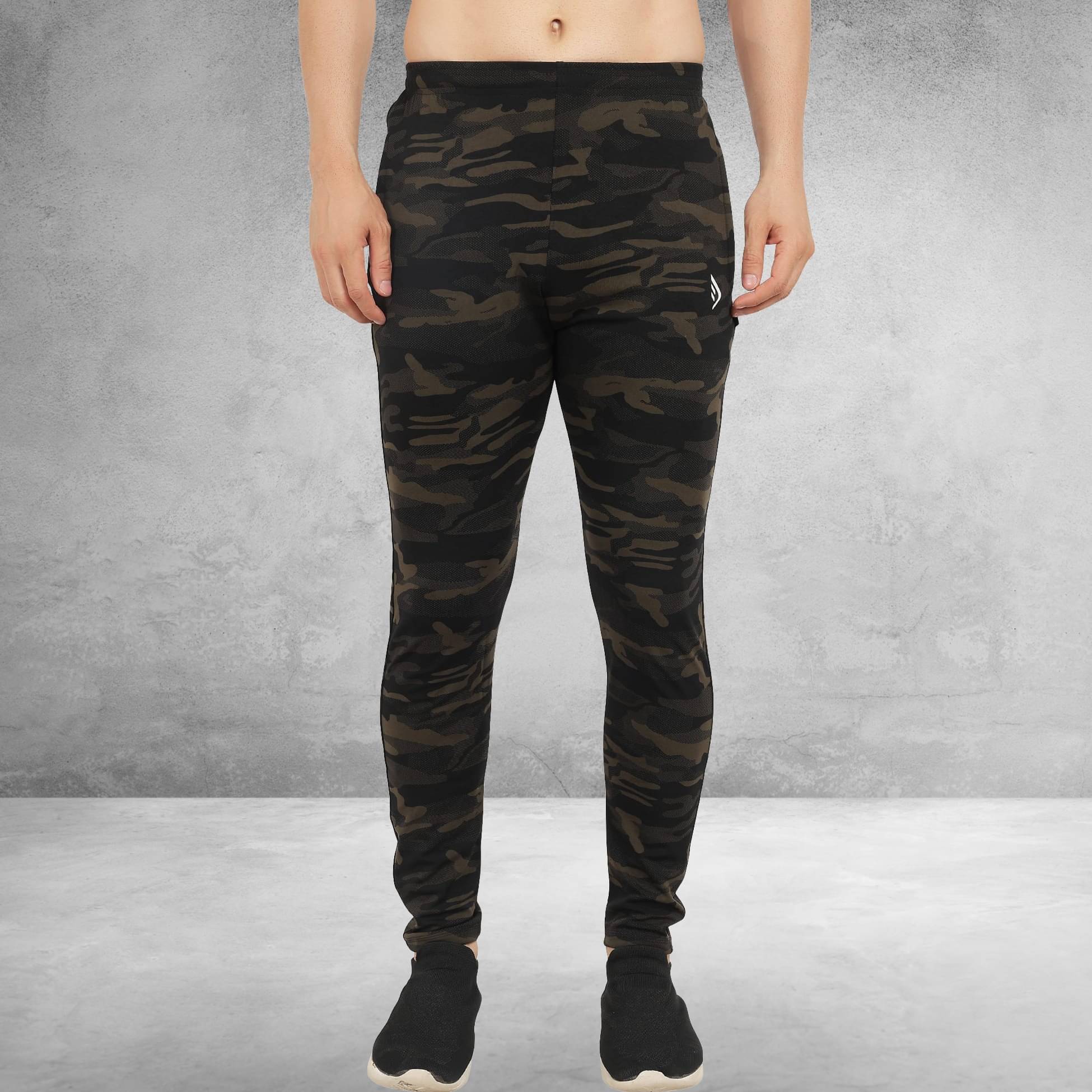     			DIHOX Dark Green Polyester Men's Sports Trackpants ( Pack of 1 )