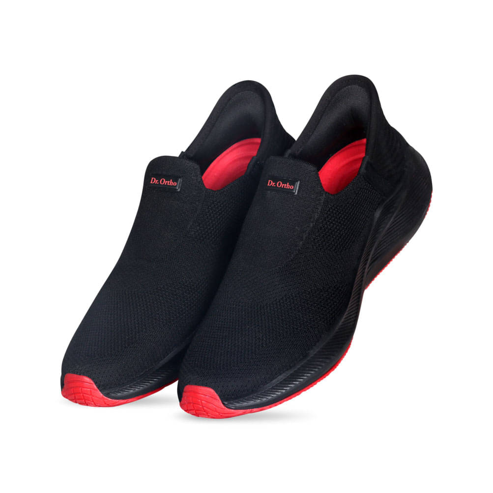 Dr.Ortho Flexi Ease Walking Sports Shoes for Men Black Men's Outdoor Shoes Dr.Ortho Flexi Ease Walking Sports Shoes for Men Black Men's Outdoor Shoes