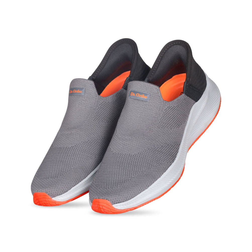     			Dr.Ortho Flexi Ease Walking Sports Shoes for Men Grey Men's Outdoor Shoes